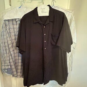 Men's casual button down shirt "Hawaiian" style 3XL